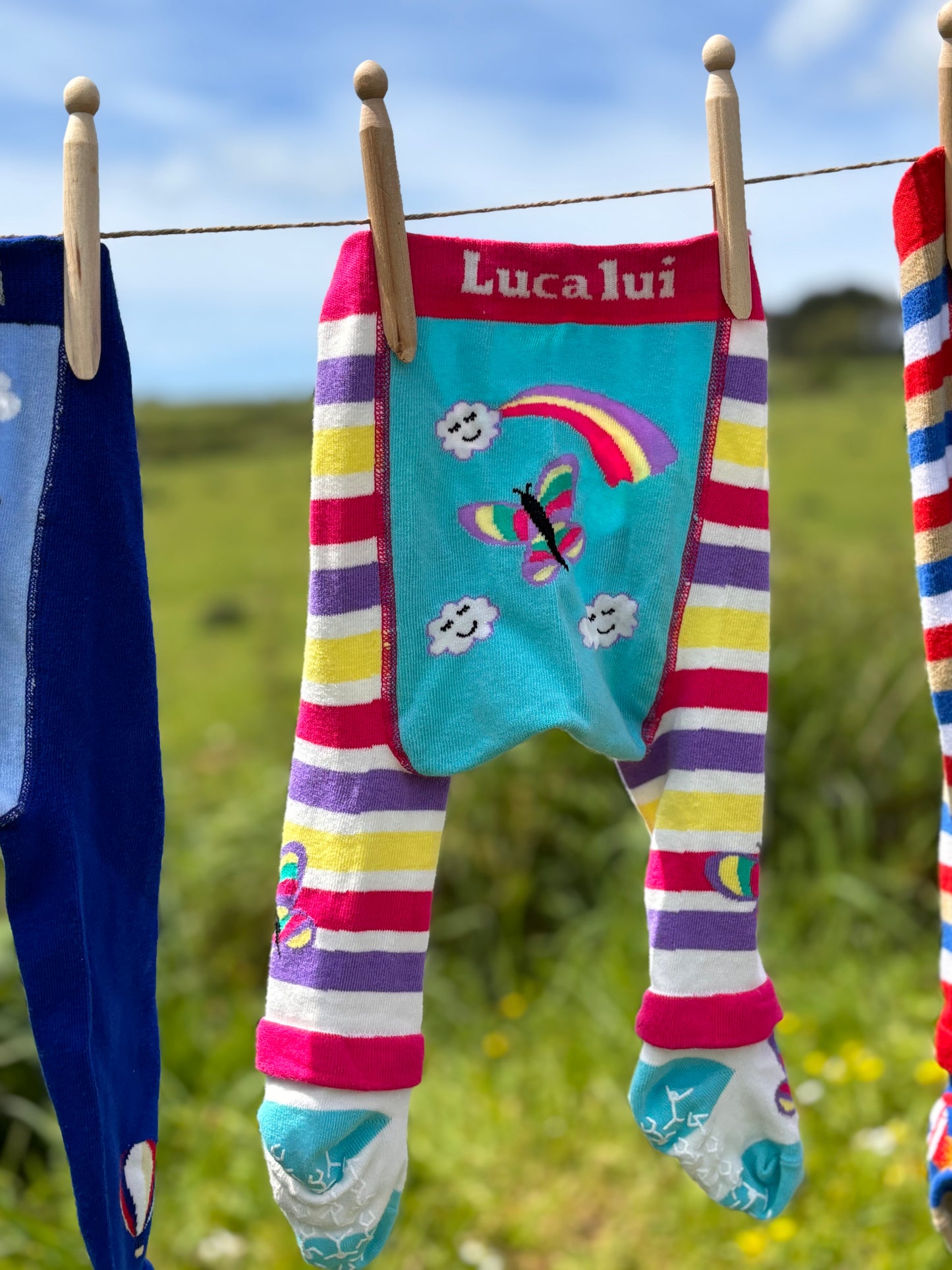 Rainbow Butterfly Leggings