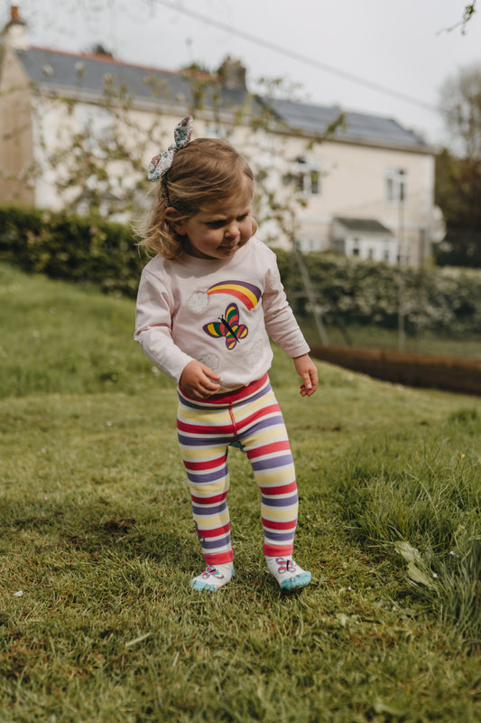 Rainbow Butterfly Leggings