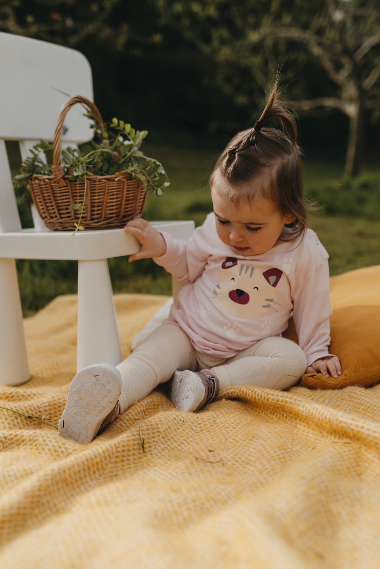 Pretty Kitty Soft Pink Long Sleeved T-Shirt